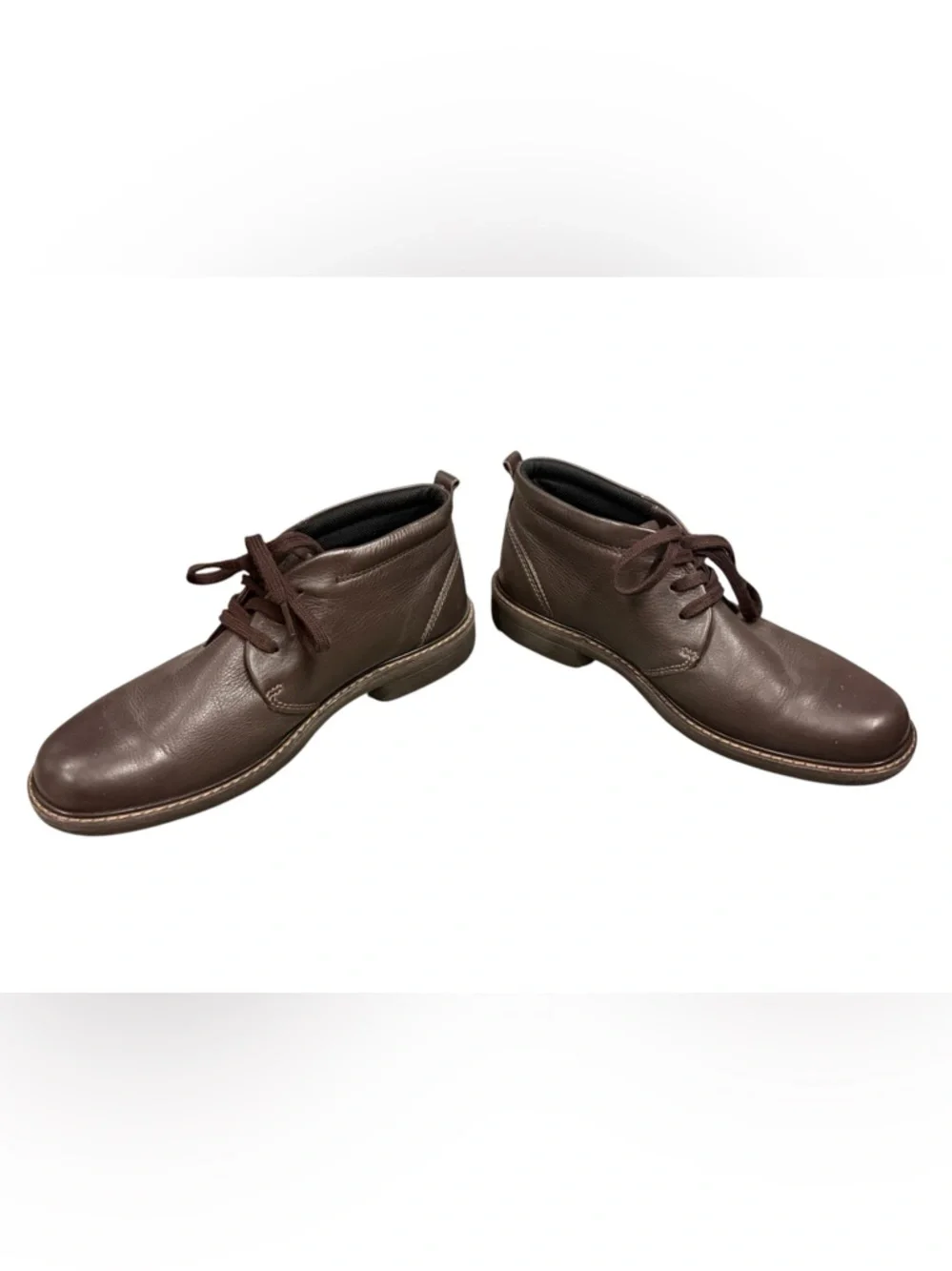 Ecco Men's Dark Brown Goretex Leather Boots